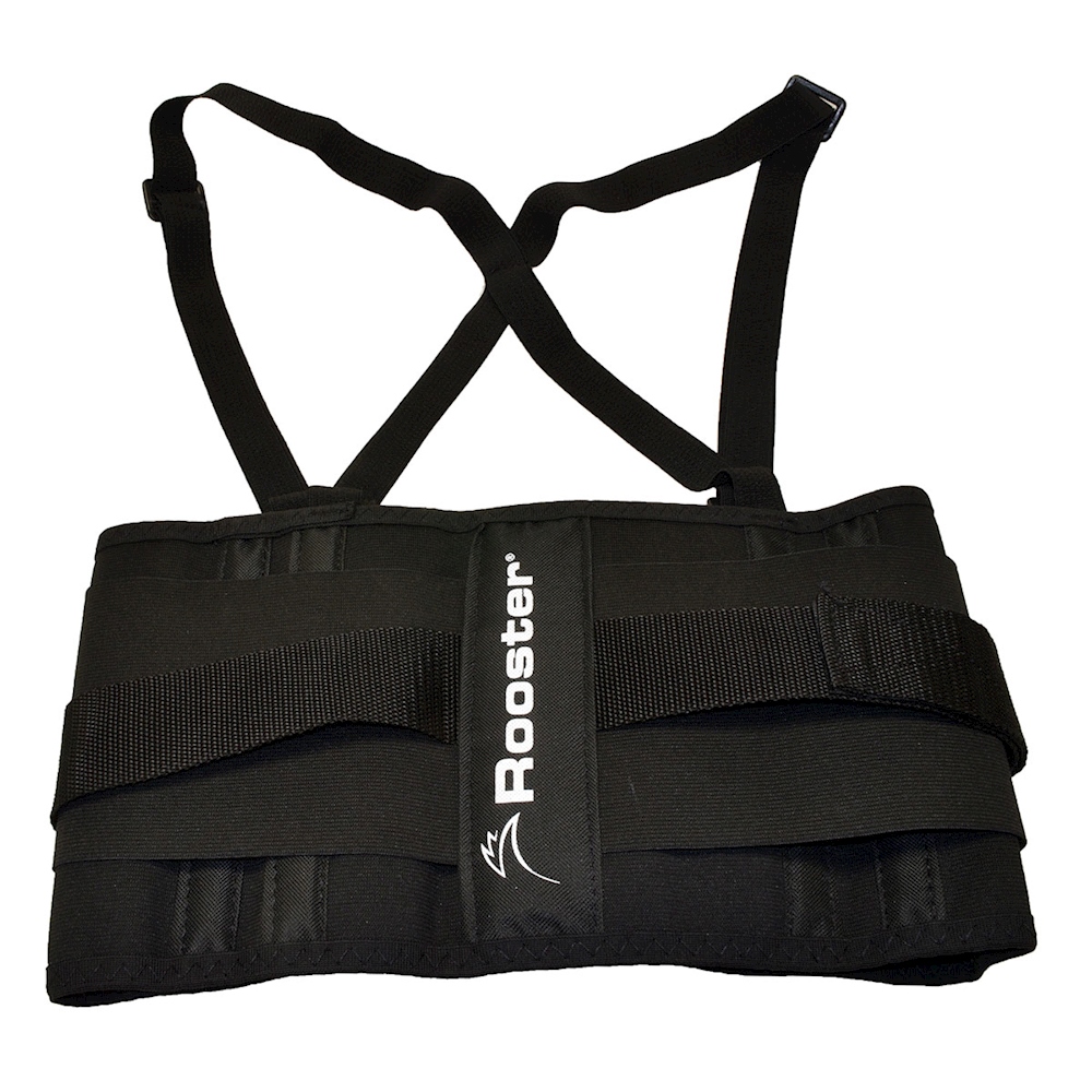 Faja de soporte lumbar Rooster talla G.