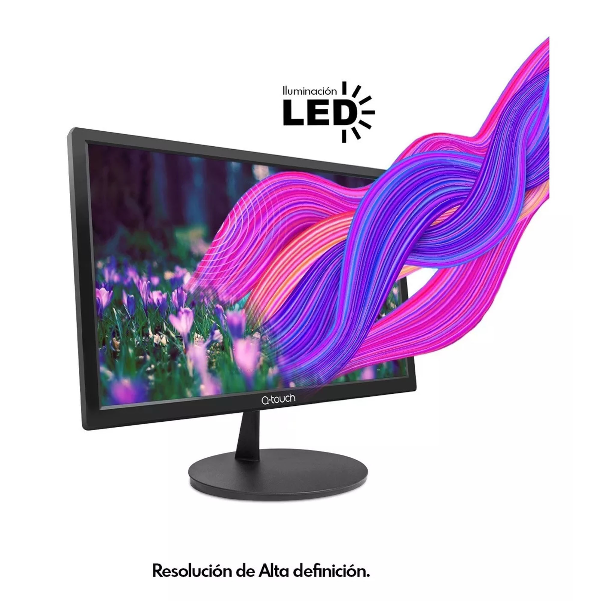 Monitor QTouch QT-2200 LED 22" HD HDMI Negro