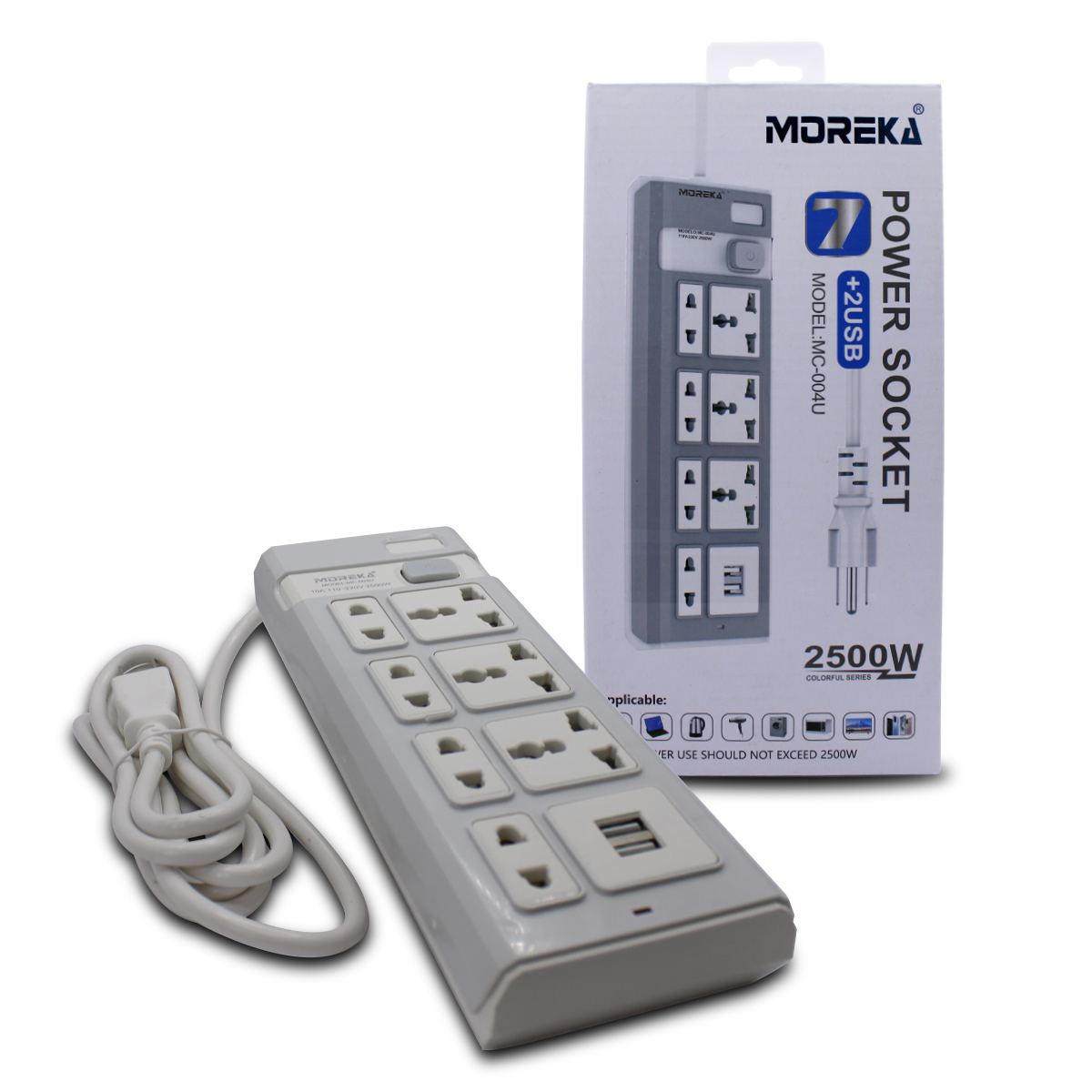 EXTENSION ELECTRICA MULTICONTACTO