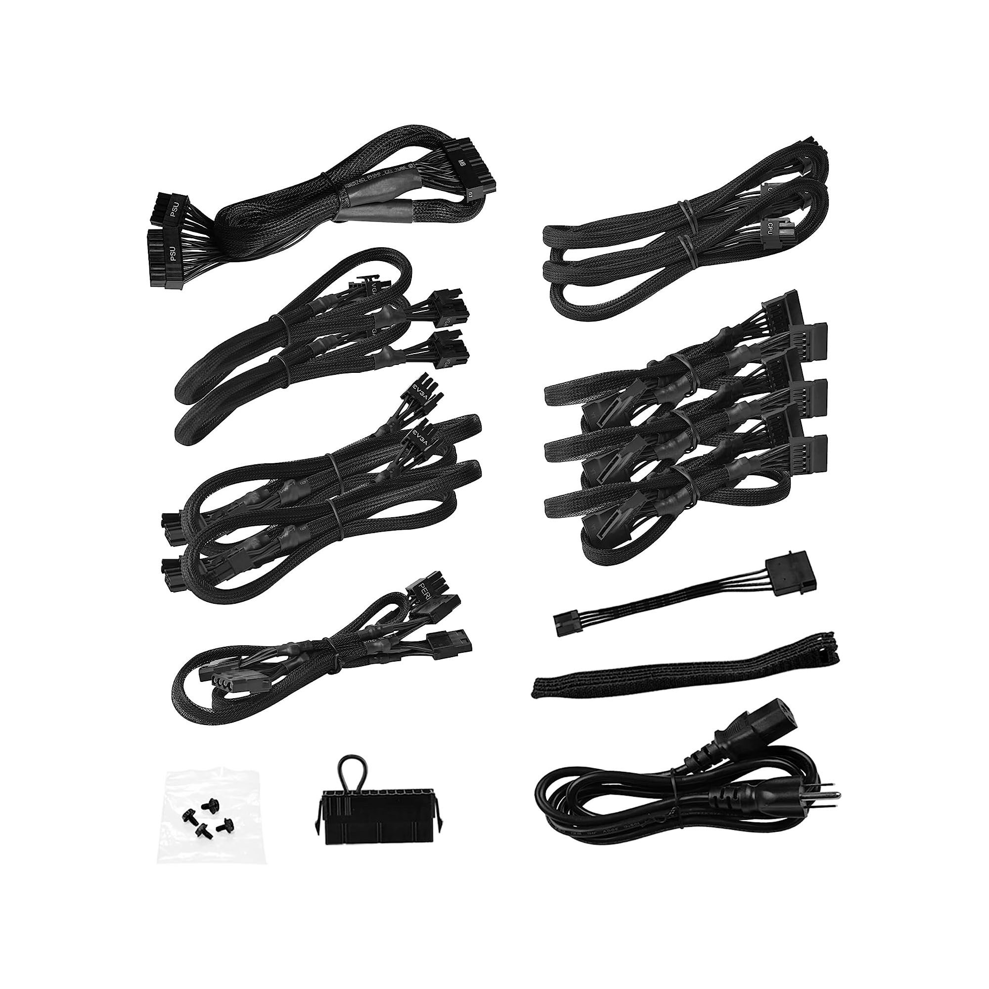 Fuente De Poder Evga Supernova Eco Mode G7 Atx 120mm 80Plus Gold 750W.