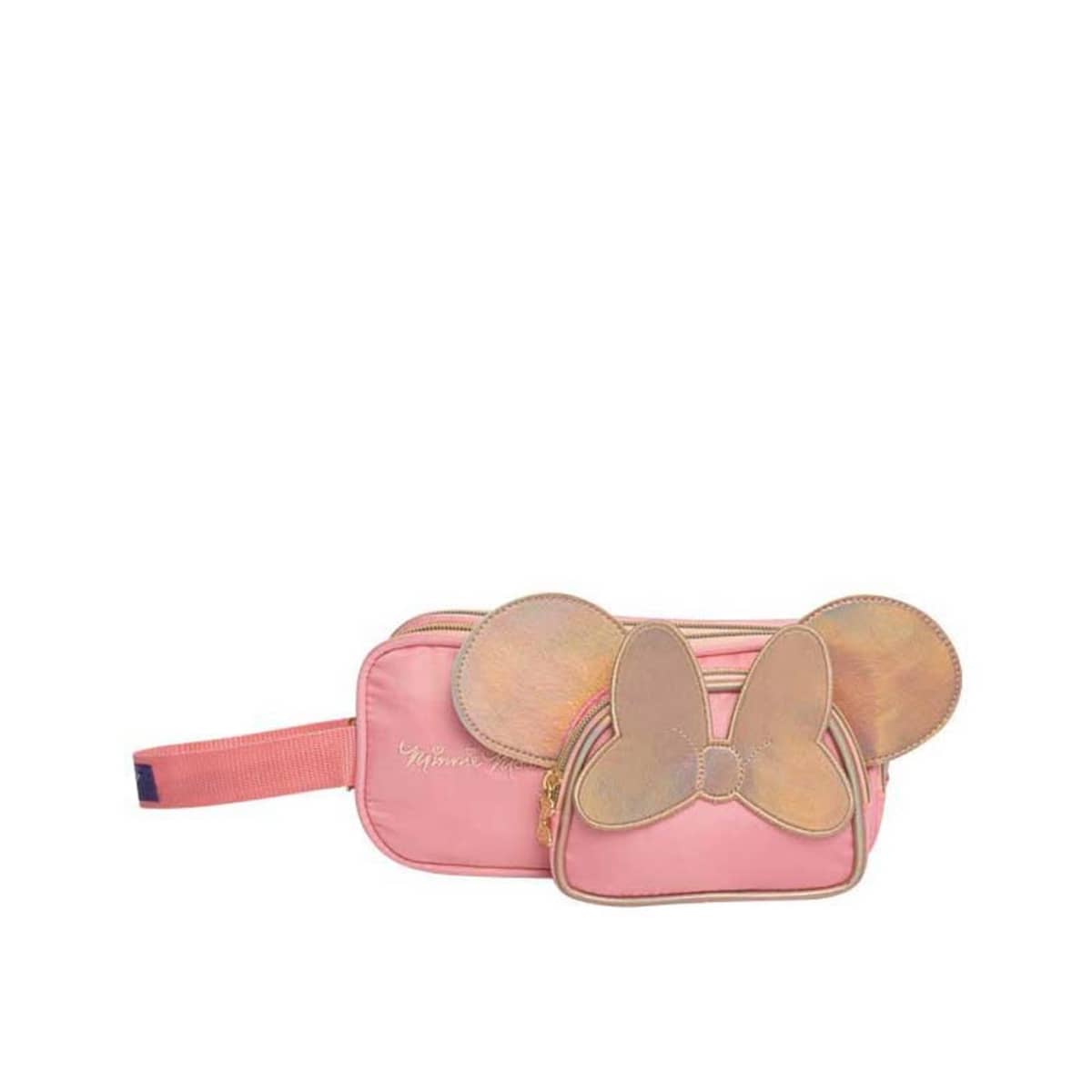 Lapicera escolar infantil para niña de Minnie Mouse, color rosa, mod. 1098771