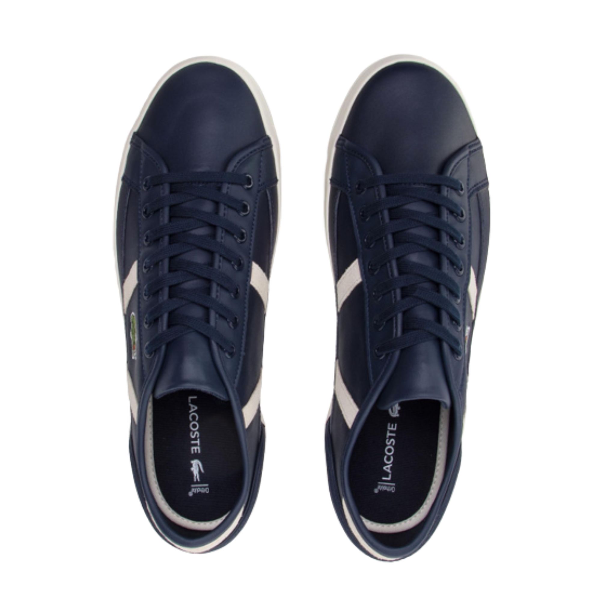 Tenis Lacoste Sideline 119 LTH Azul Marino con Blanco Hombre Originales 7-37CMA0068J18