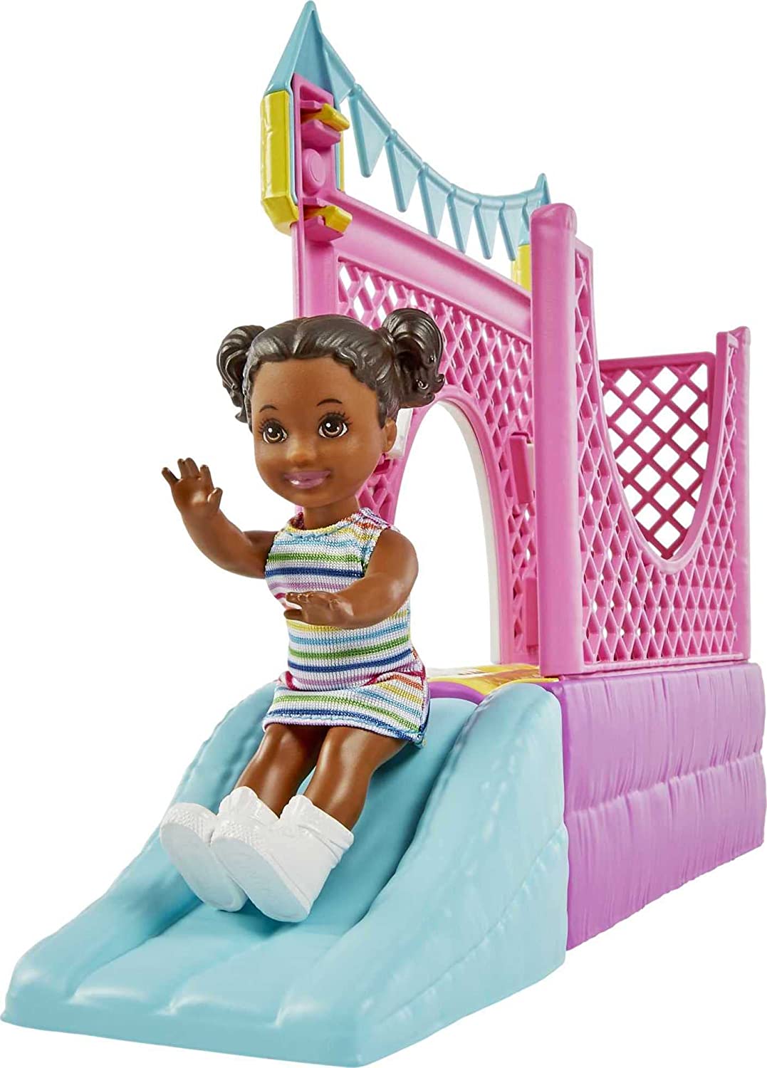  Barbie Muñeca Skipper PARQUE DE JUEGOS INFLABLE