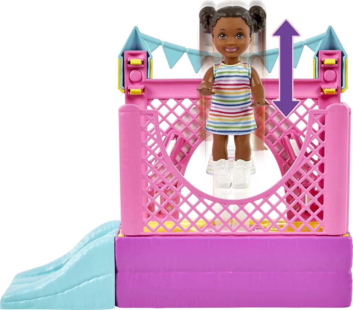  Barbie Muñeca Skipper PARQUE DE JUEGOS INFLABLE