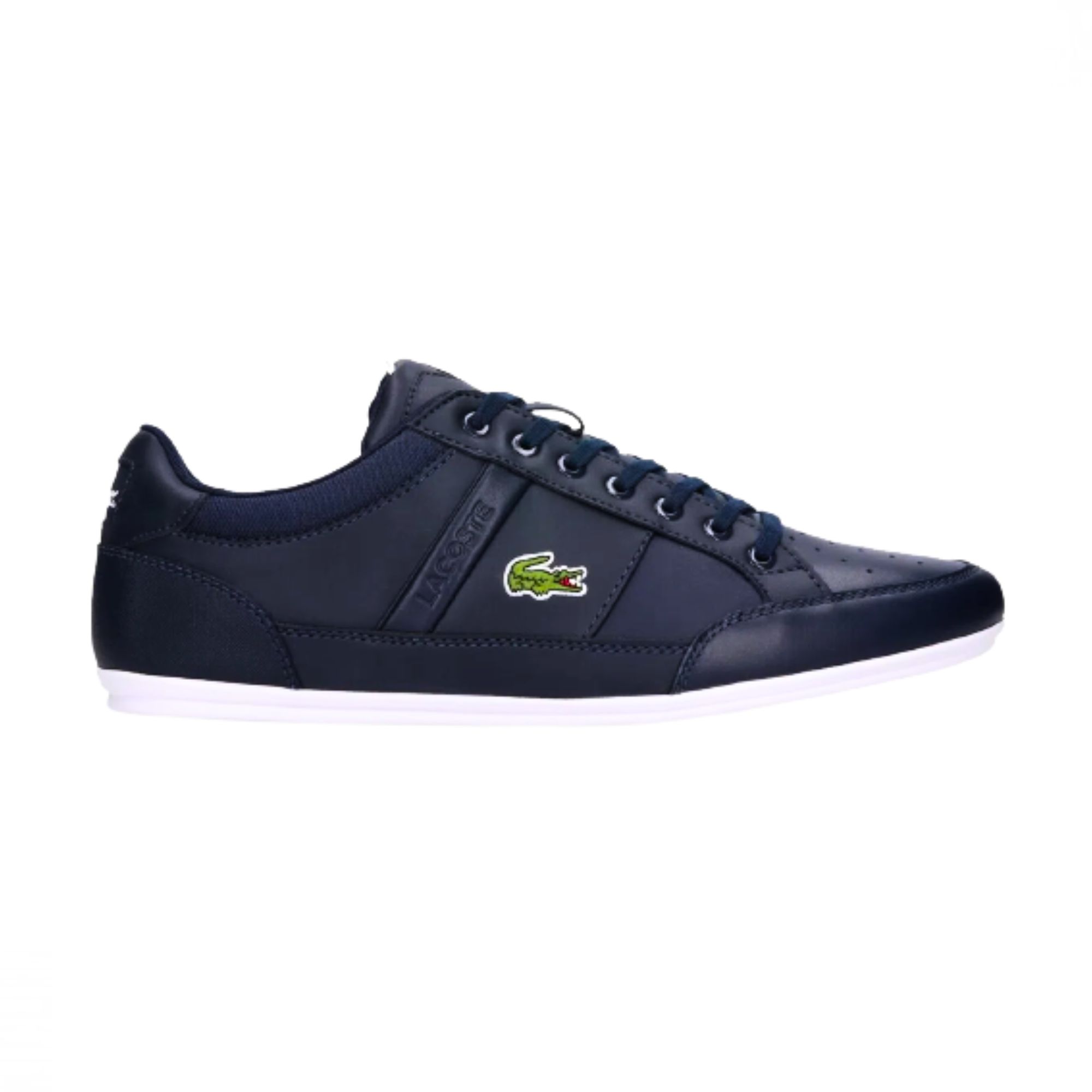 Tenis Lacoste Chaymon 0121 CMA Azul Marino Hombre Originales 7-42CMA0014092