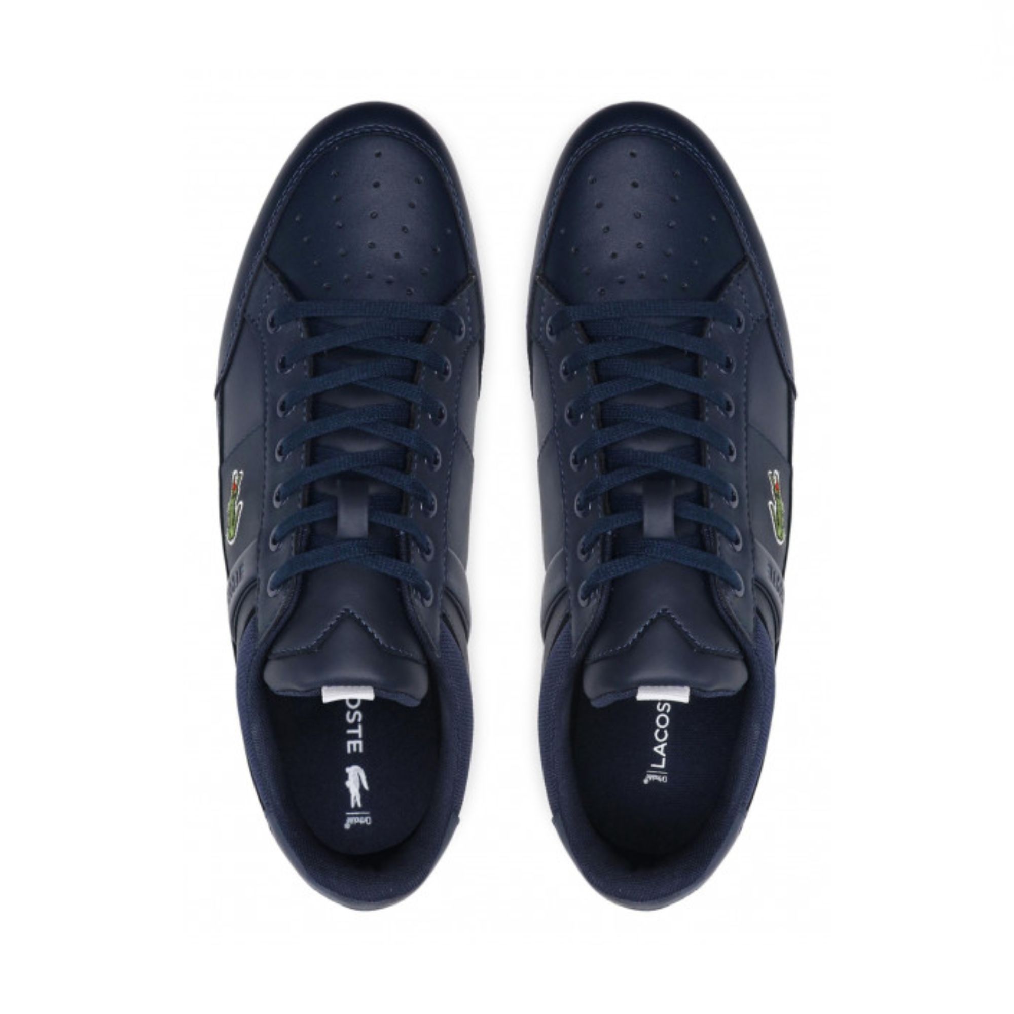 Tenis Lacoste Chaymon 0121 CMA Azul Marino Hombre Originales 7-42CMA0014092