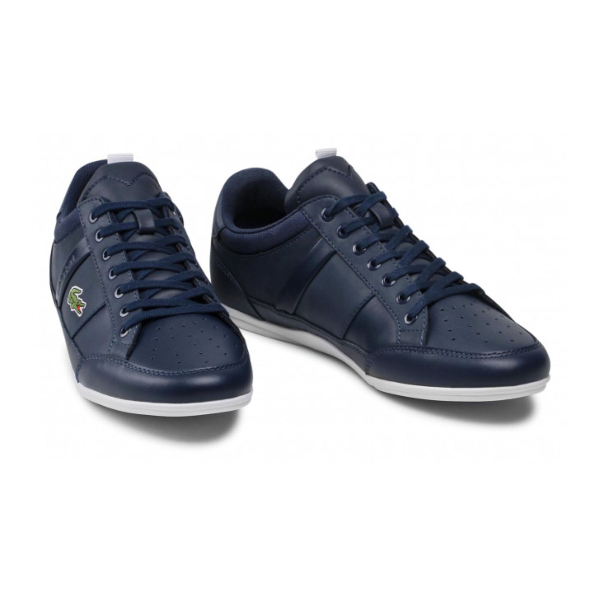 Tenis Lacoste Chaymon 0121 CMA Azul Marino Hombre Originales 7-42CMA0014092
