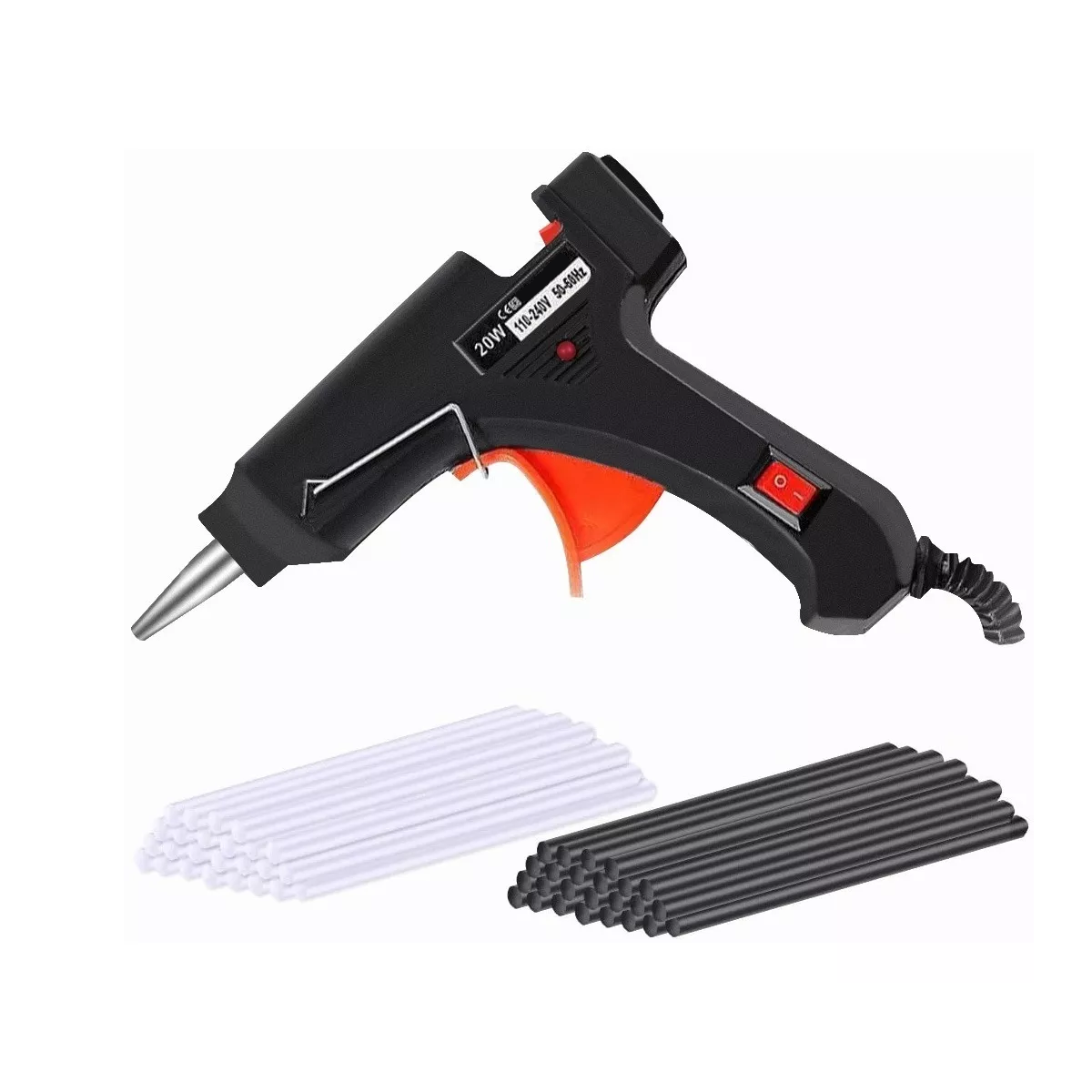 Pistola De Silicon Caliente Eléctrica Pegamento 50 Barras