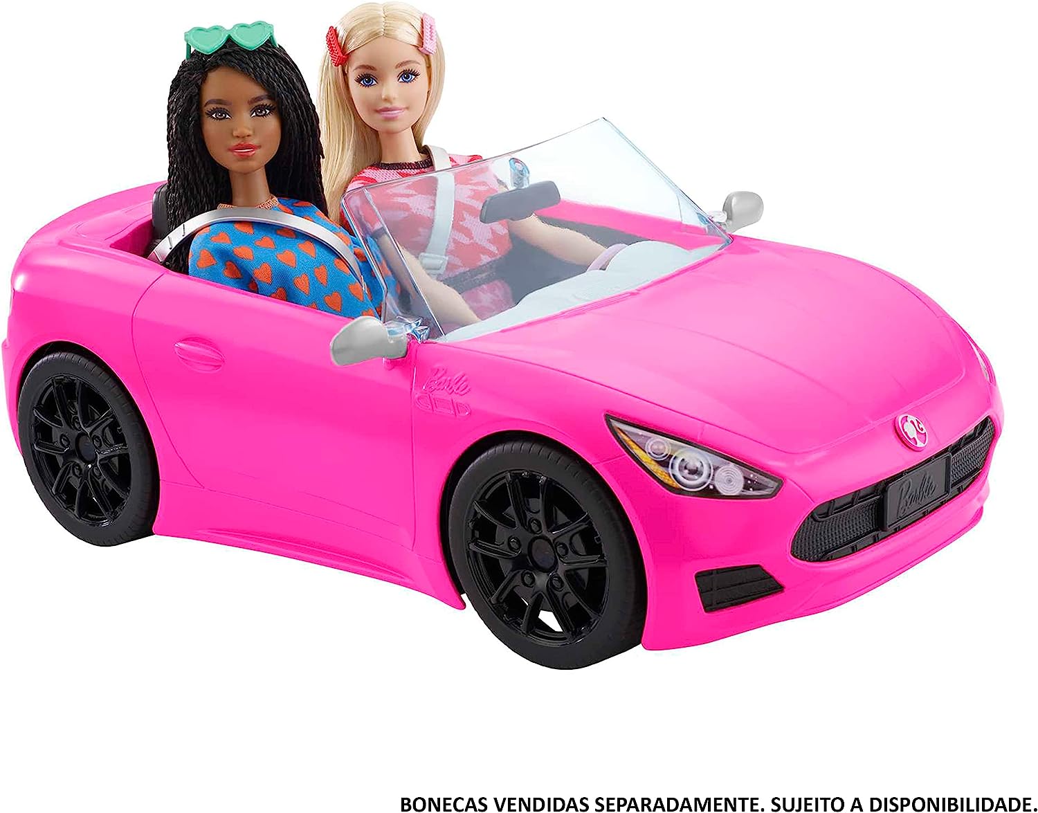 Barbie Set de Juego Coche Convertible (MUÑECAS POR SEPARADO)