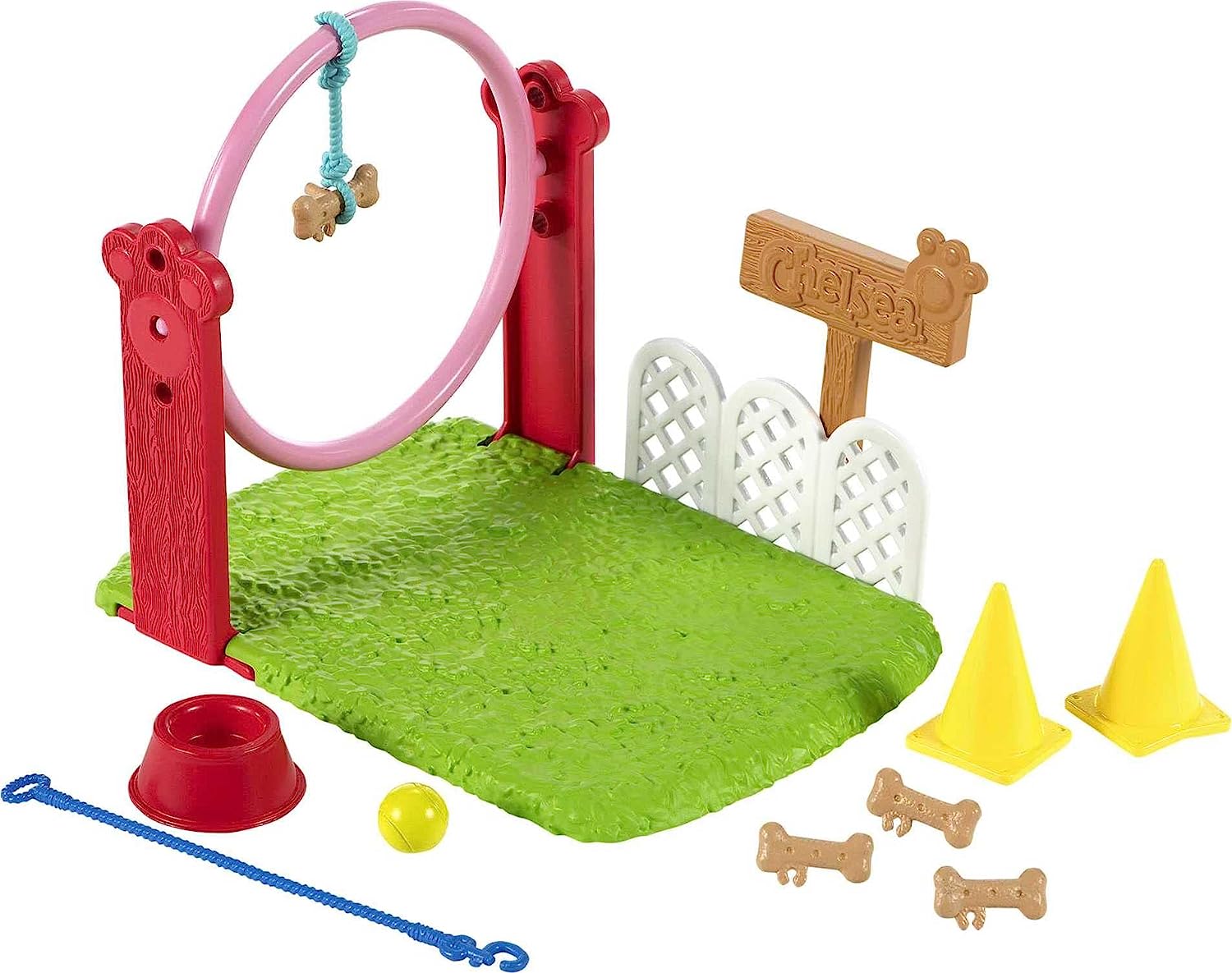 Barbie Mundo de Chelsea Entrenadora DE PERRITOS