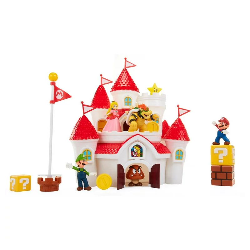 Super Mario Bros Castillo Mushroom Kingdom Deluxe Nintendo