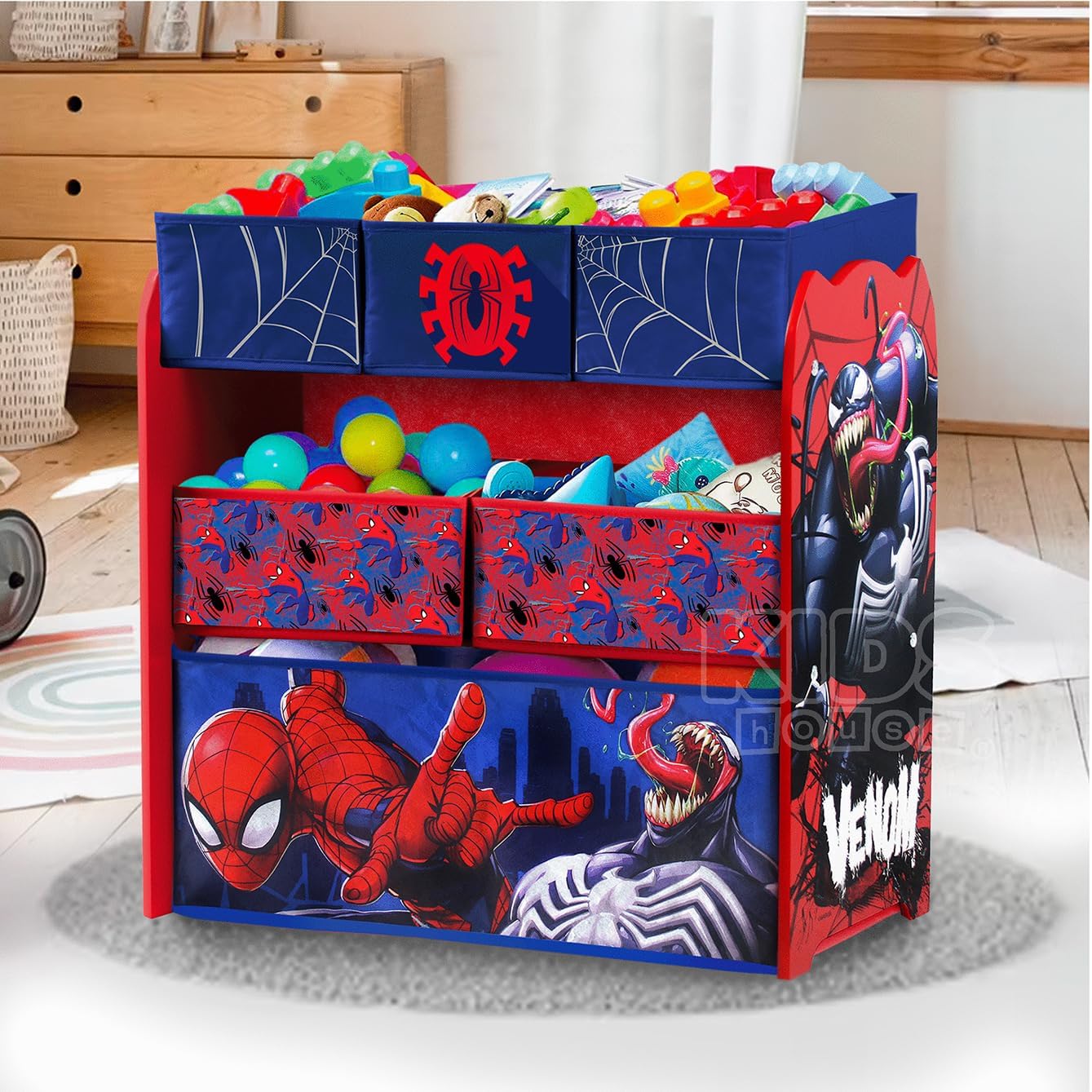 Organizador para Juguetes Kids House Spider Man