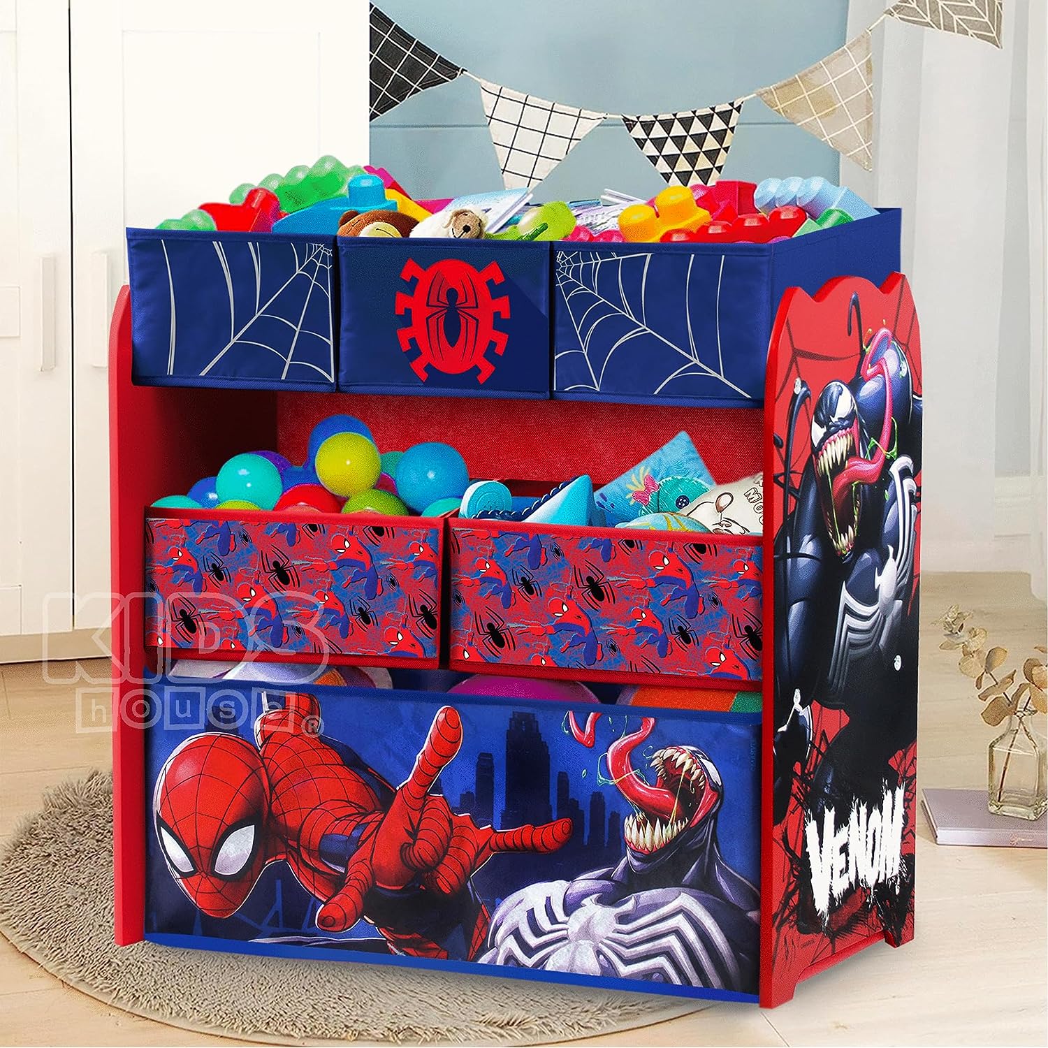 Organizador para Juguetes Kids House Spider Man