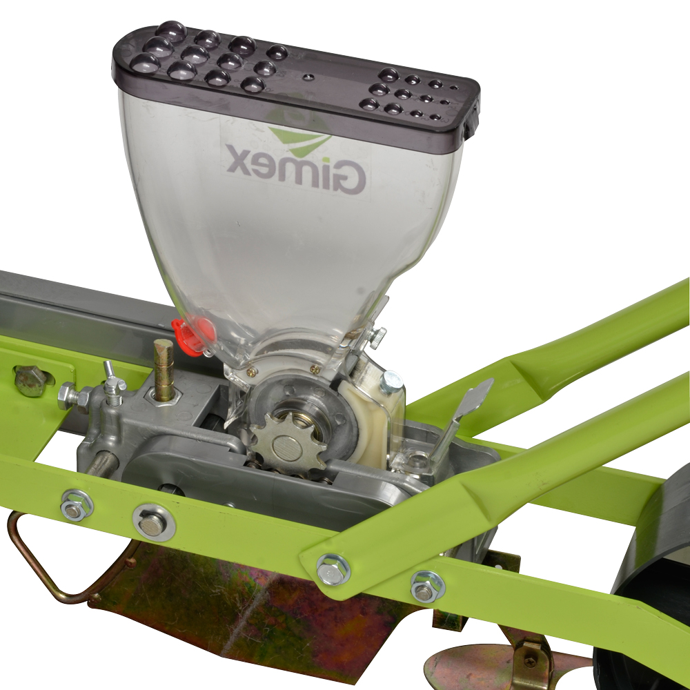Sembradora Manual Con Depósito De Semillas Gimex Mango ajustable Calibrador de semillas Plantando de semilla Permite sembrar una gran cantidad de semillas