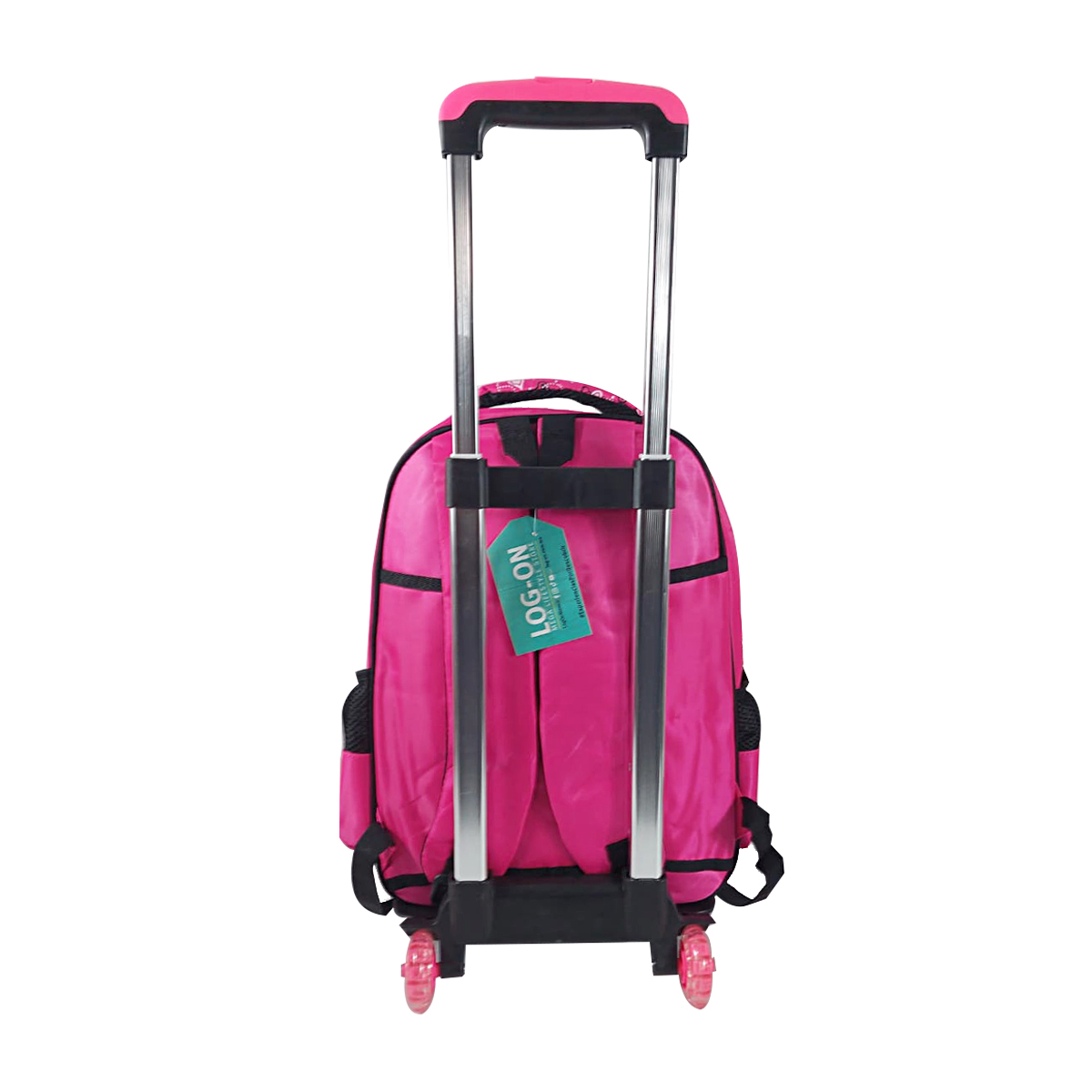 Kit Mochila Escolar De Llantas Infantil Con Luces Diseños