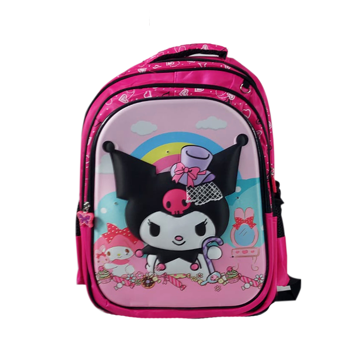 Kit Mochila Escolar De Llantas Infantil Con Luces Diseños