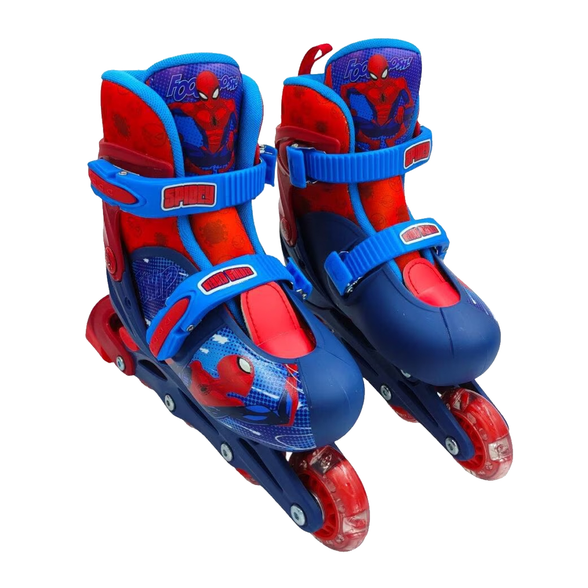 Patines para niños en Linea Spiderman 22 a 24 cm