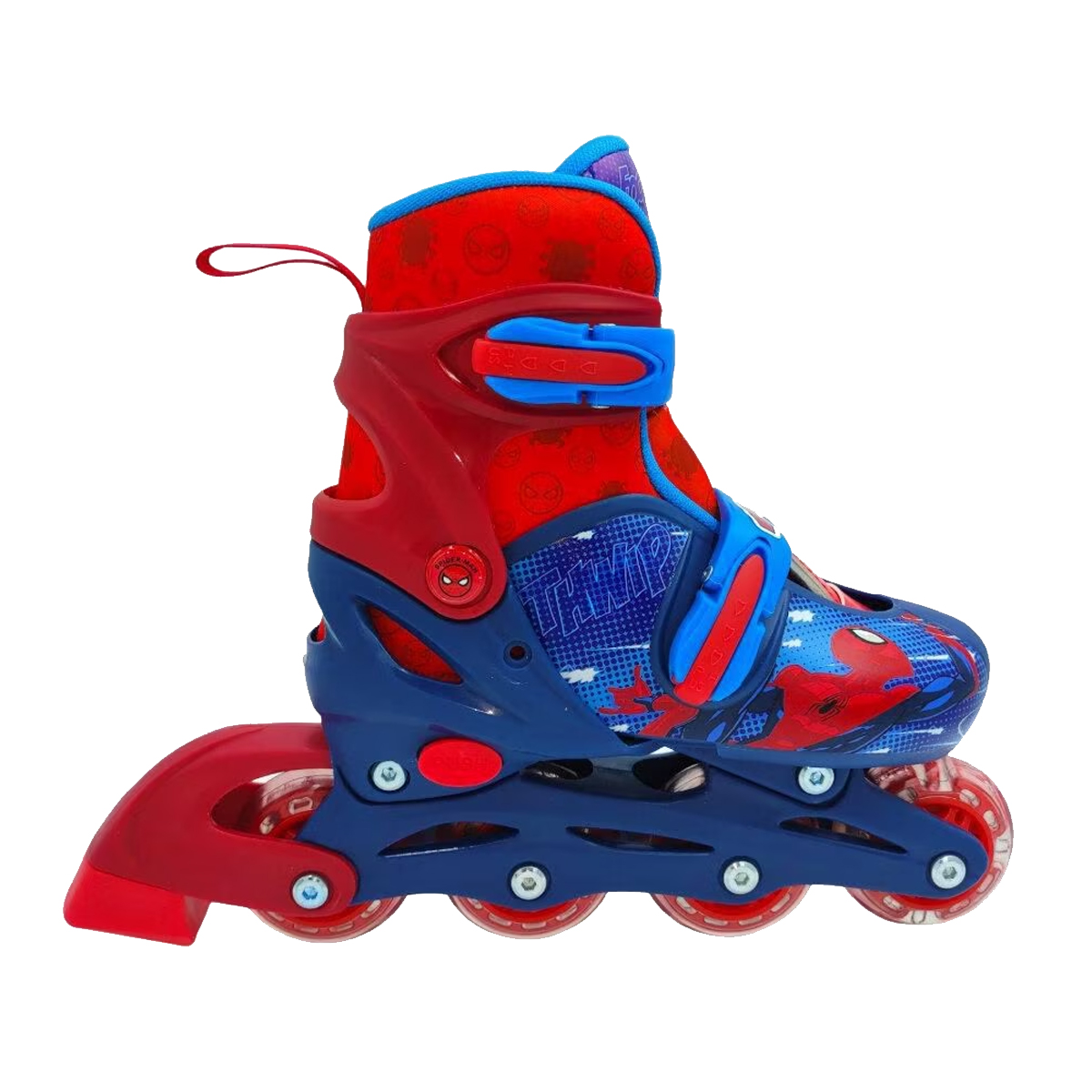 Patines para niños en Linea Spiderman 22 a 24 cm