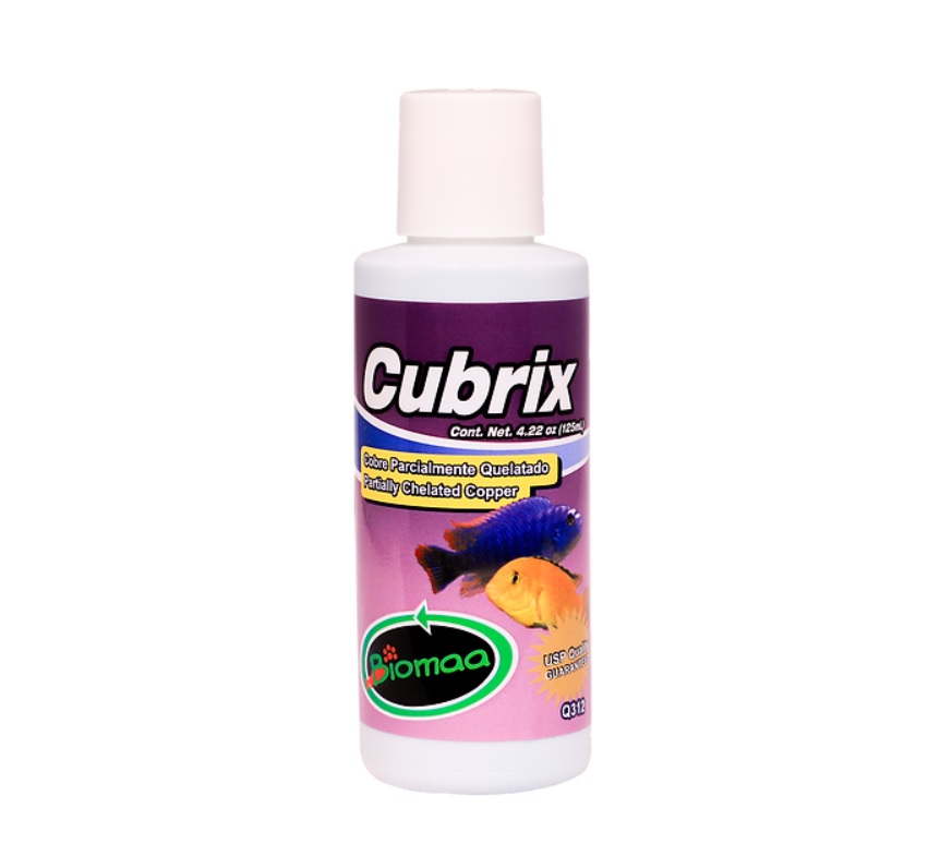 Cubrix Cobre Parcialmente Quelatado 125ml Medicamento  2pzs - Biomaa