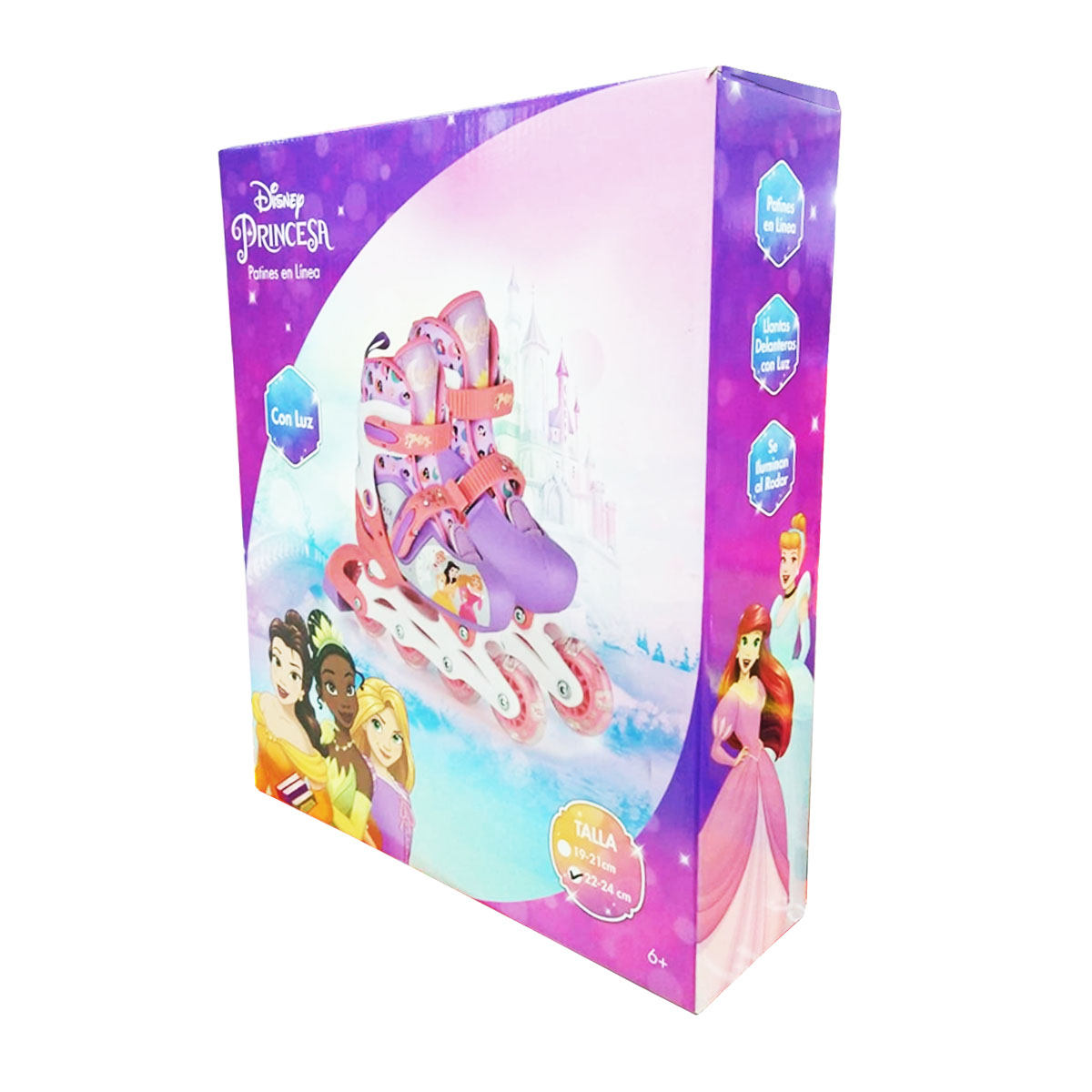 Patines para niños en Linea Princesas 22 a 24 cm