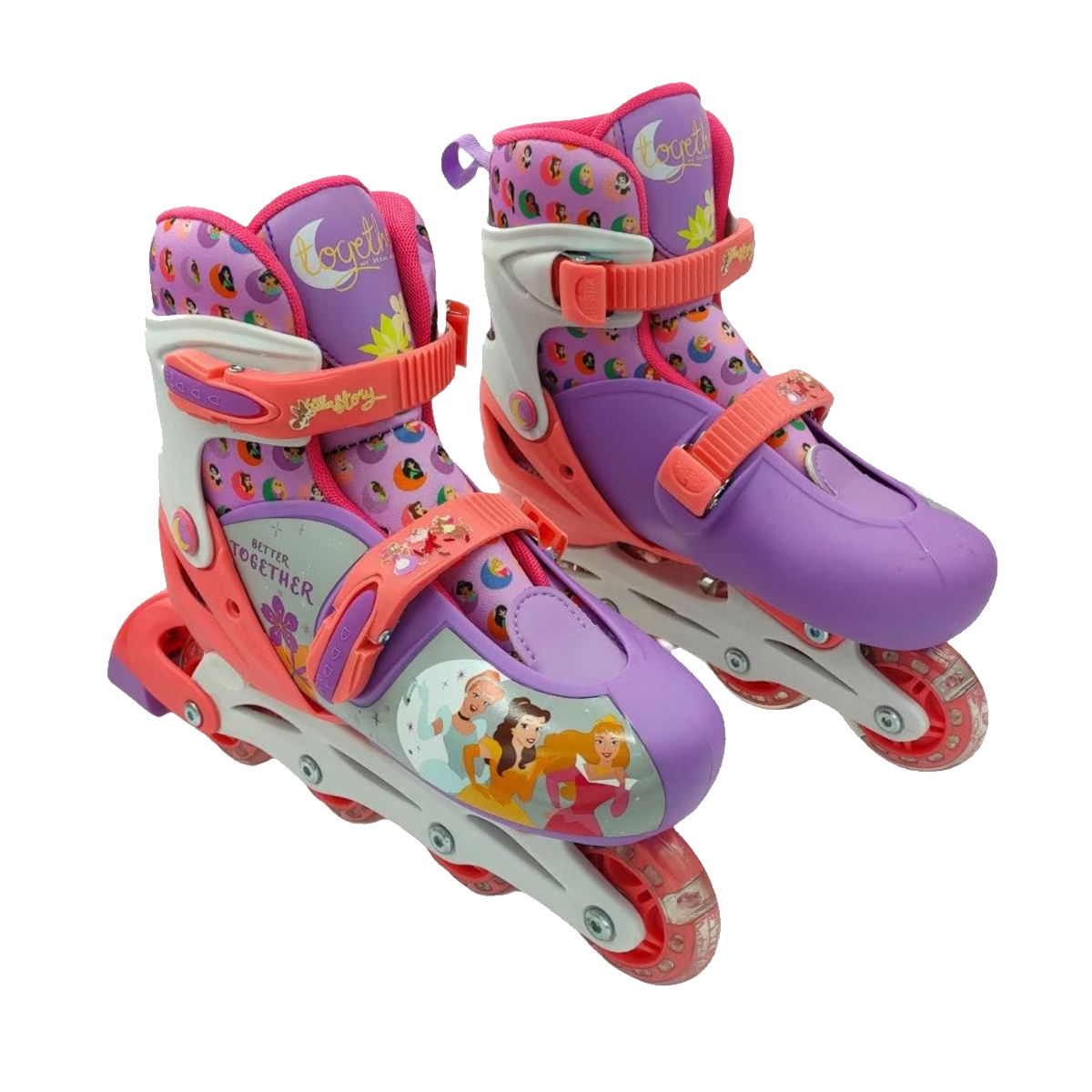 Patines para niños en Linea Princesas 22 a 24 cm
