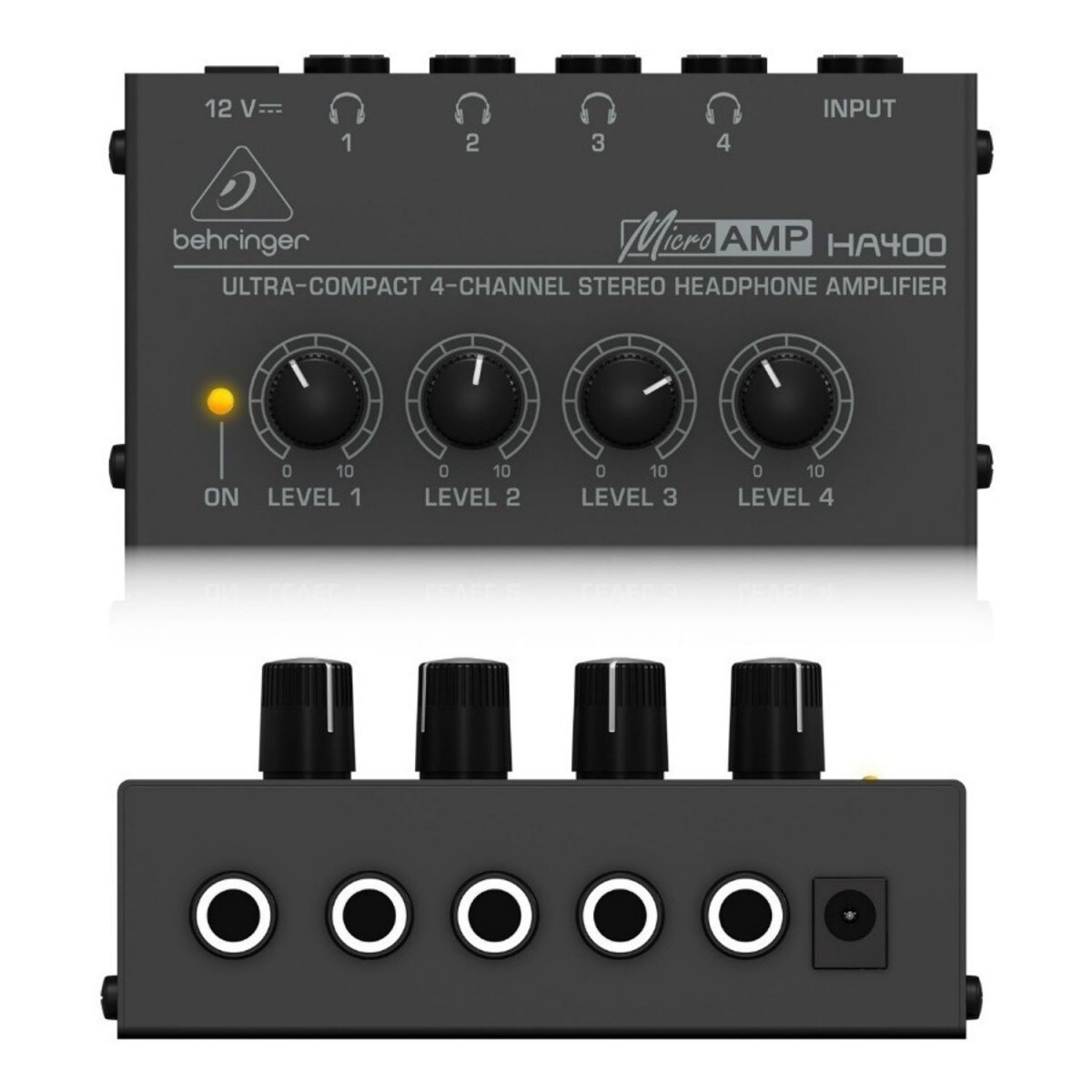 Amplificador Behringer Para Audifonos HA400 4 Canales