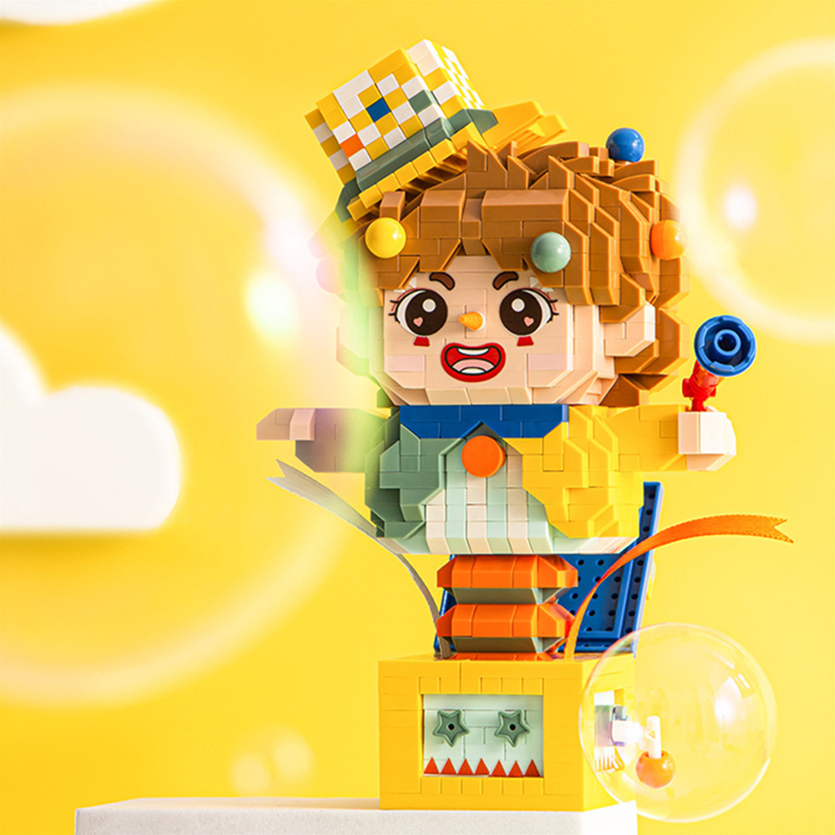 Loz Bloques Miniatura Armar Decoración Payaso Coleccionable