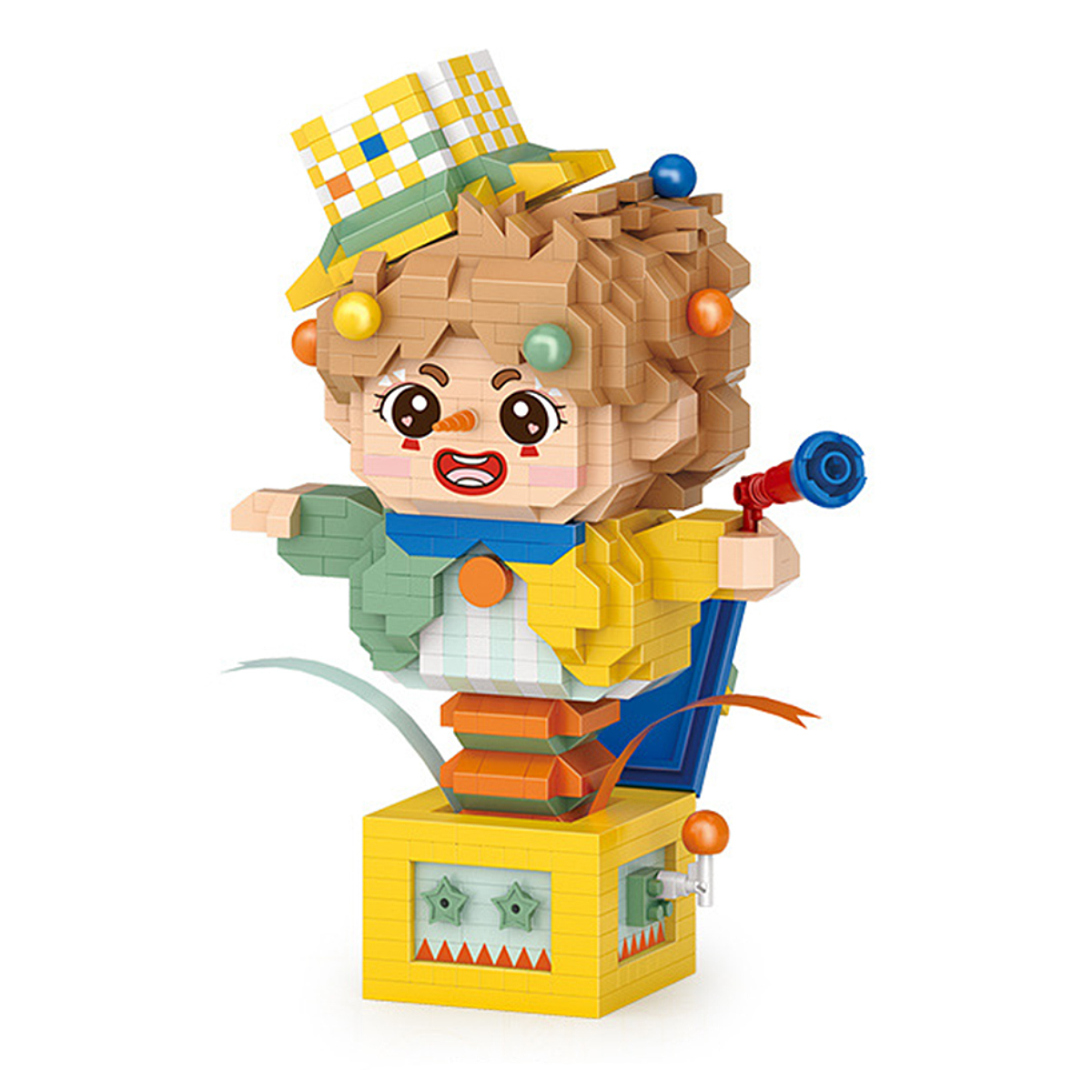Loz Bloques Miniatura Armar Decoración Payaso Coleccionable
