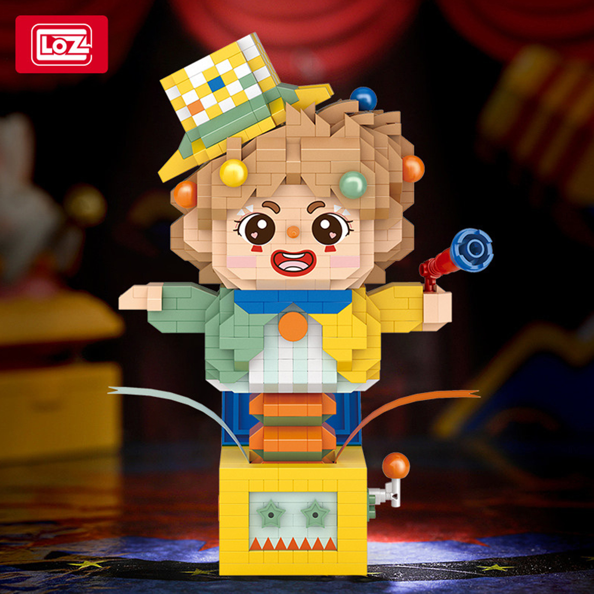 Loz Bloques Miniatura Armar Decoración Payaso Coleccionable