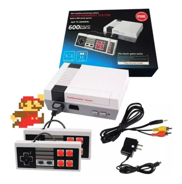 Consola Clásica Retro, Control Con 4 Botones 620 Juegos