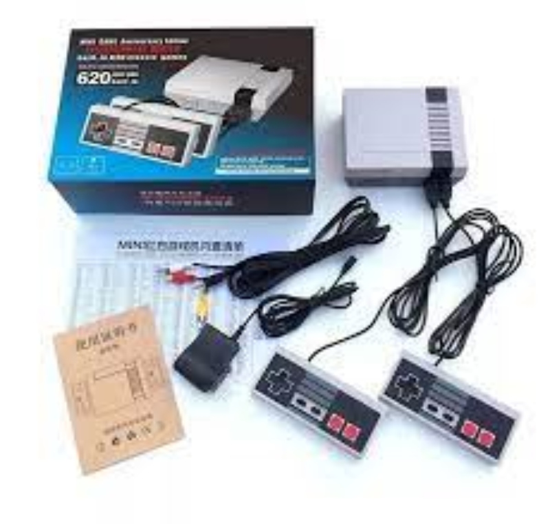 Consola Clásica Retro, Control Con 4 Botones 620 Juegos