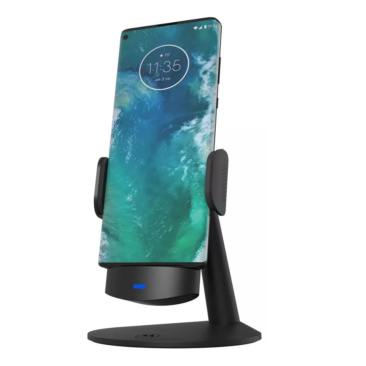  Soporte Ajustable "Ready For Adjustable Dock" Motorola Modelo SJD01, Multimedia Conexión USB-C Soporte Ajustable Para Productividad, Videollamadas, Juegos, Visualización.