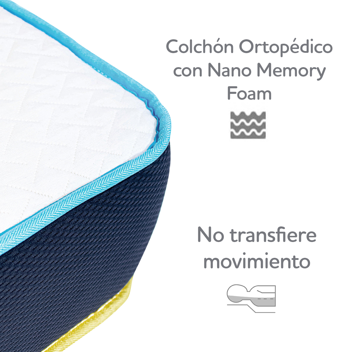 Voltti | Flip | Colchón en Caja | Doble Confort | Matrimonial | 20 CM