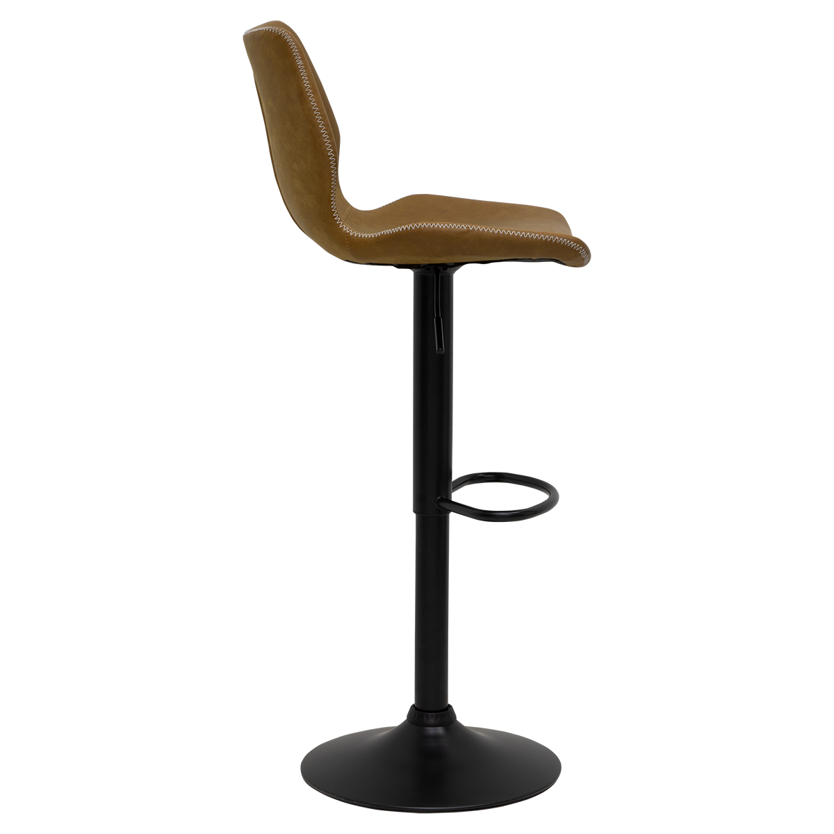 Set De 2 Piezas Banco Oliver Ajustable para Barra Mostaza