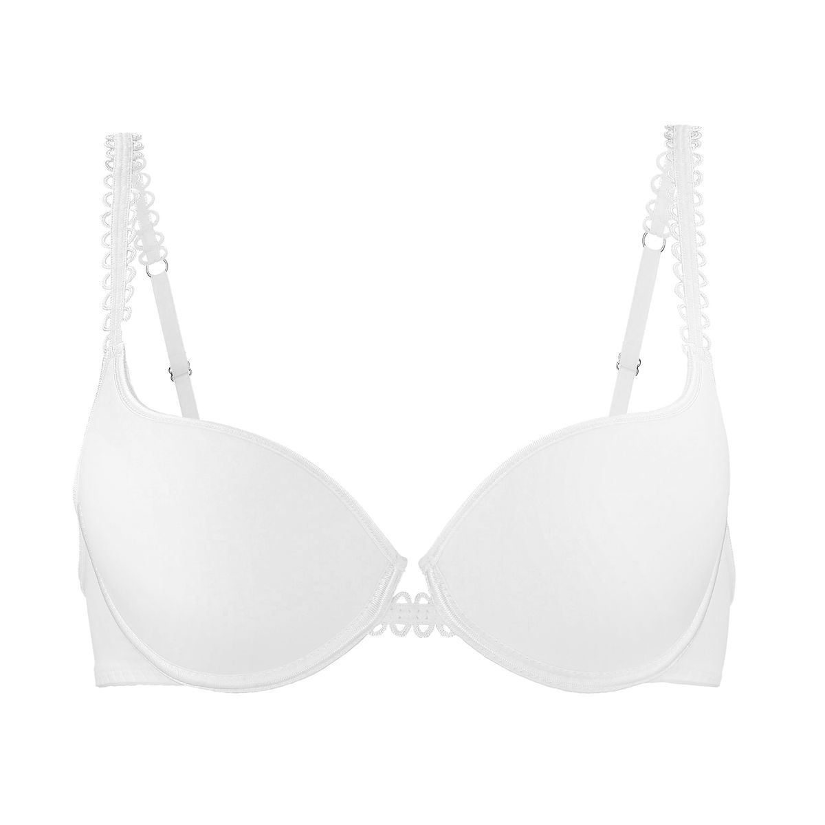 Bra preformado con varilla y elástico brodado.Tirantes ajustables para mejor soporte y comodidad. Marca: Odisea..