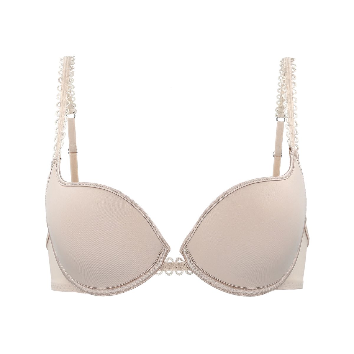 Bra preformado con varilla y elástico brodado.Tirantes ajustables para mejor soporte y comodidad. Marca: Odisea..