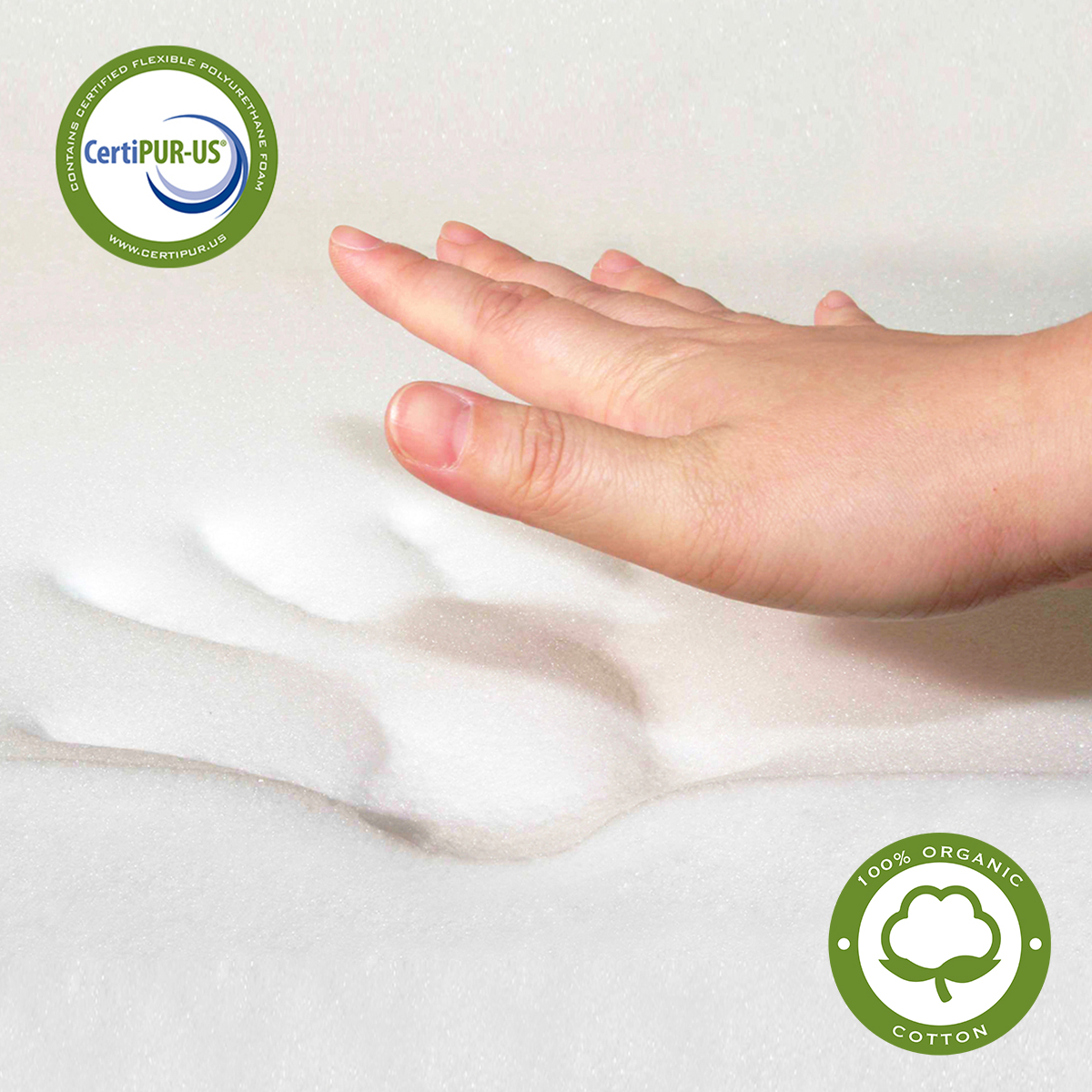 Voltti | Comfort | Colchón Abierto Híbrido Queen | Nano Memory Foam & Resortes Encapsulados | 28 CM