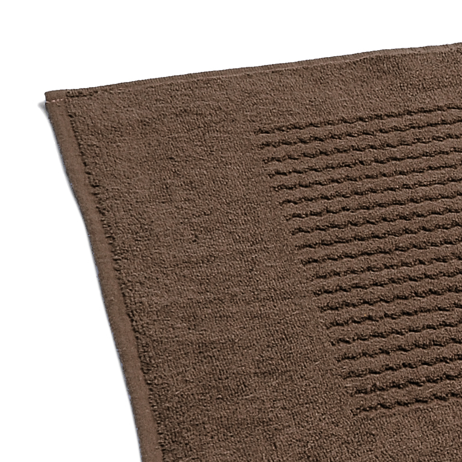 TAPETE DE BAÑO IMPERIAL 90X50 CAFE 4 PIEZAS