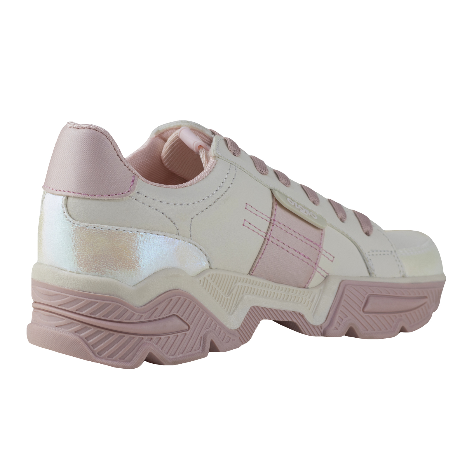 Tenis Urbano Rosa De Plataforma Mujer Capa De Ozono 651401