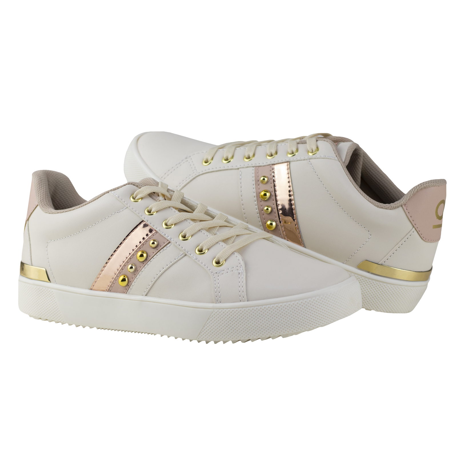 Tenis Choclos Capa De Ozono Para Mujer Aperlado 651501 Latte