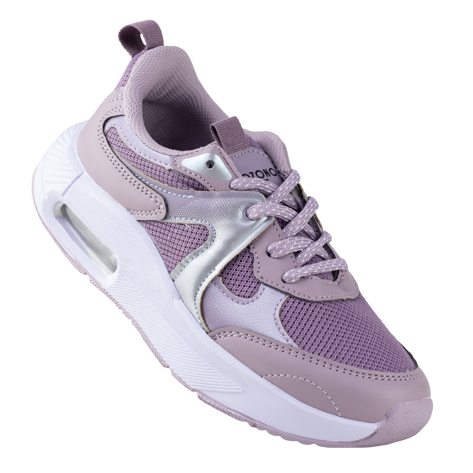 Tenis Morado Mujer Con Capsula Capa De Ozono Urbano 622704