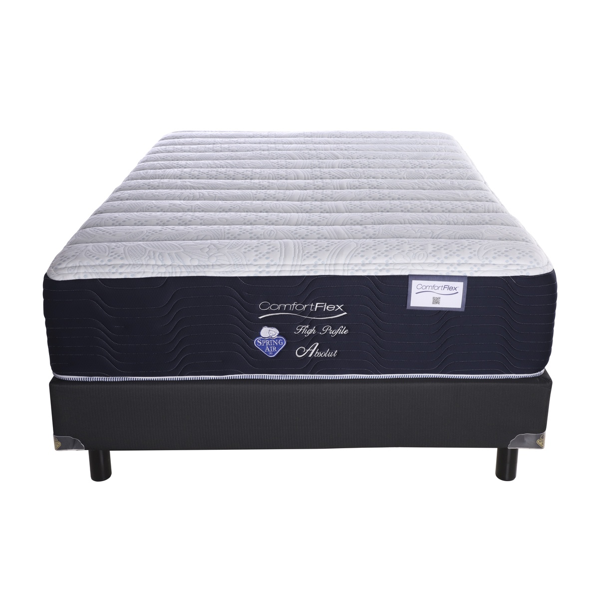 Juego De Box Y Colchon Absolut Spring Air - King Size.