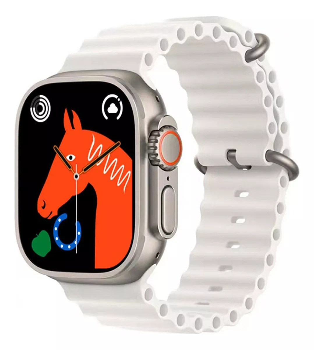 Reloj Smartwatch Mt78 Ultra Fralugio Nfc Hr Bp Spo2 Brújula