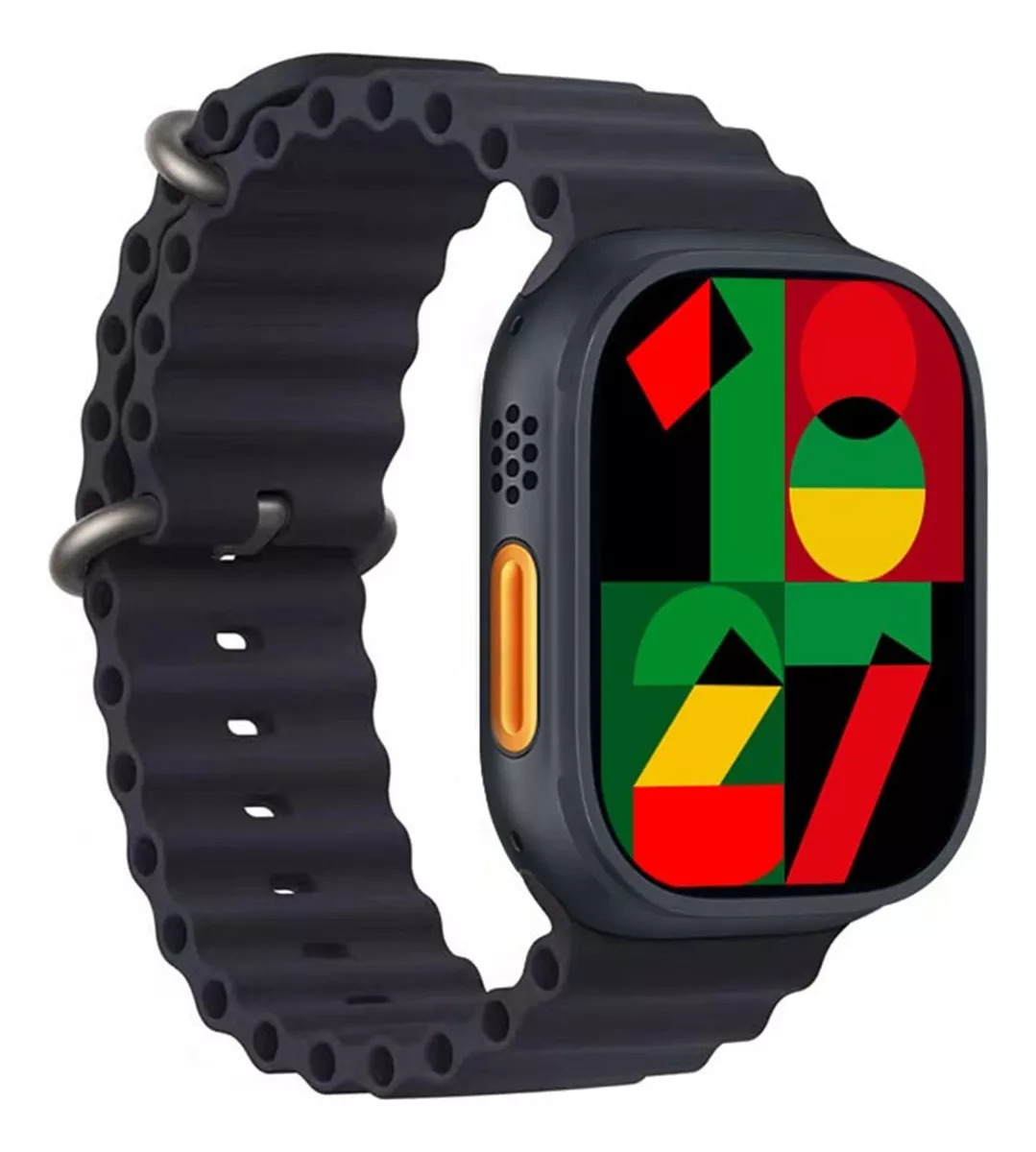 Reloj Smartwatch Mt78 Ultra Fralugio Nfc Hr Bp Spo2 Brújula