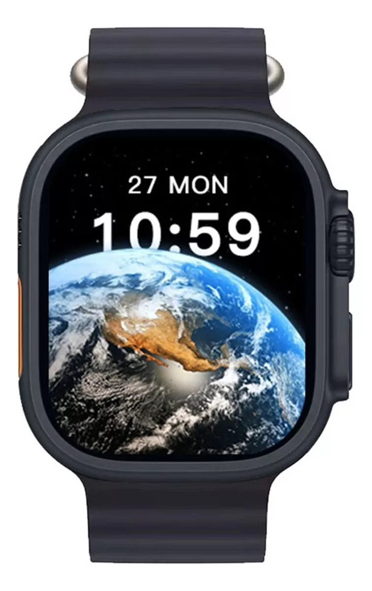Reloj Smartwatch Mt78 Ultra Fralugio Nfc Hr Bp Spo2 Brújula