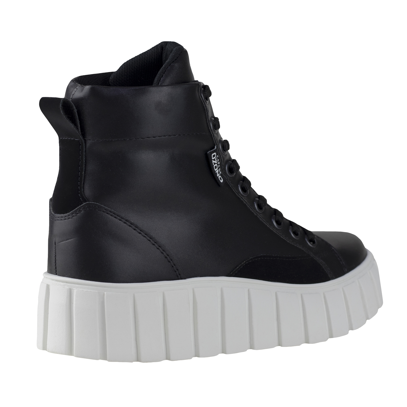 Botas De Plataforma Urbanas Mujer Capa De Ozono 625402 Negro