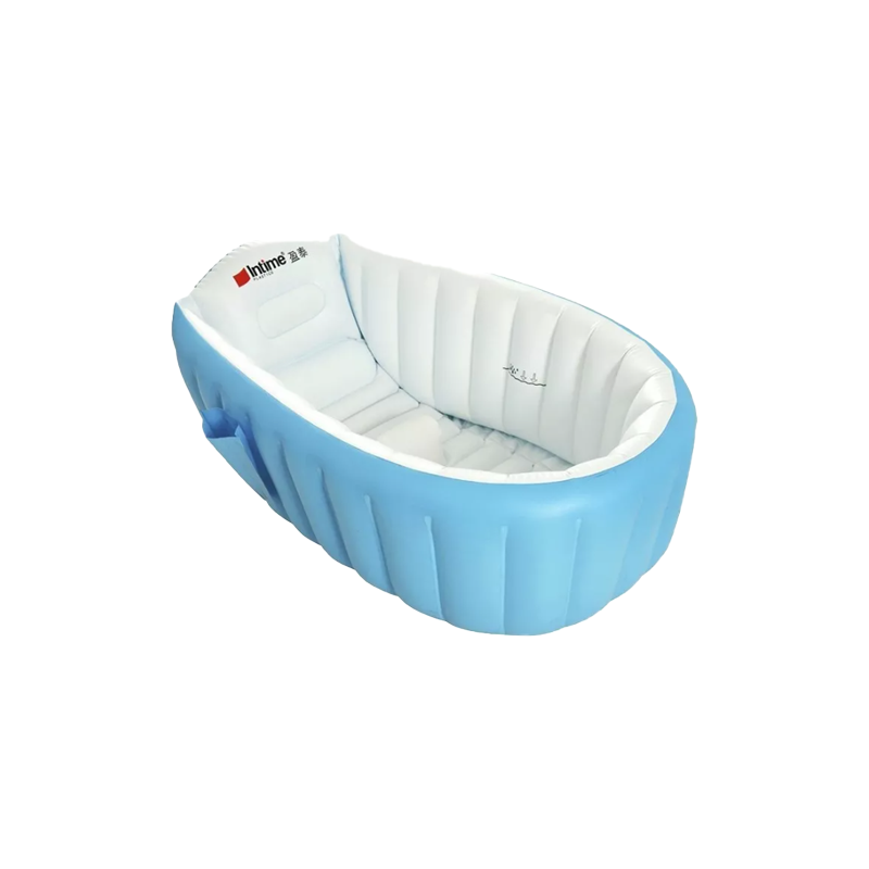 Bañera Bebe Plegable Tina De Baño Inflable con bomba