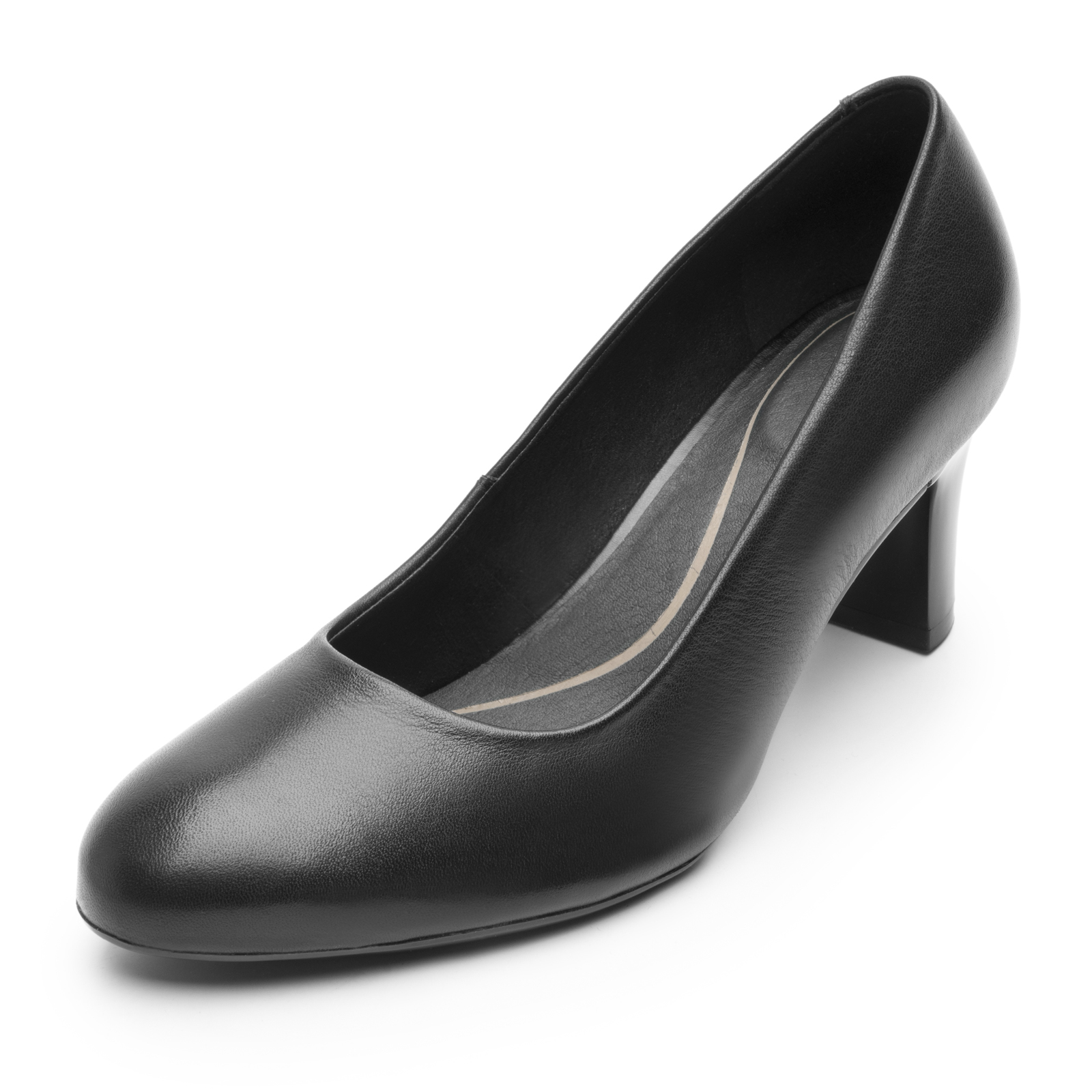 Zapato De Tacon Mujer Flexi Negro 124401 Moderno Livianos