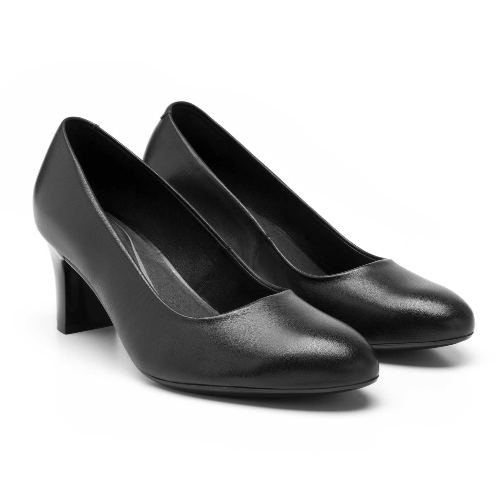 Zapato De Tacon Mujer Flexi Negro 124401 Moderno Livianos