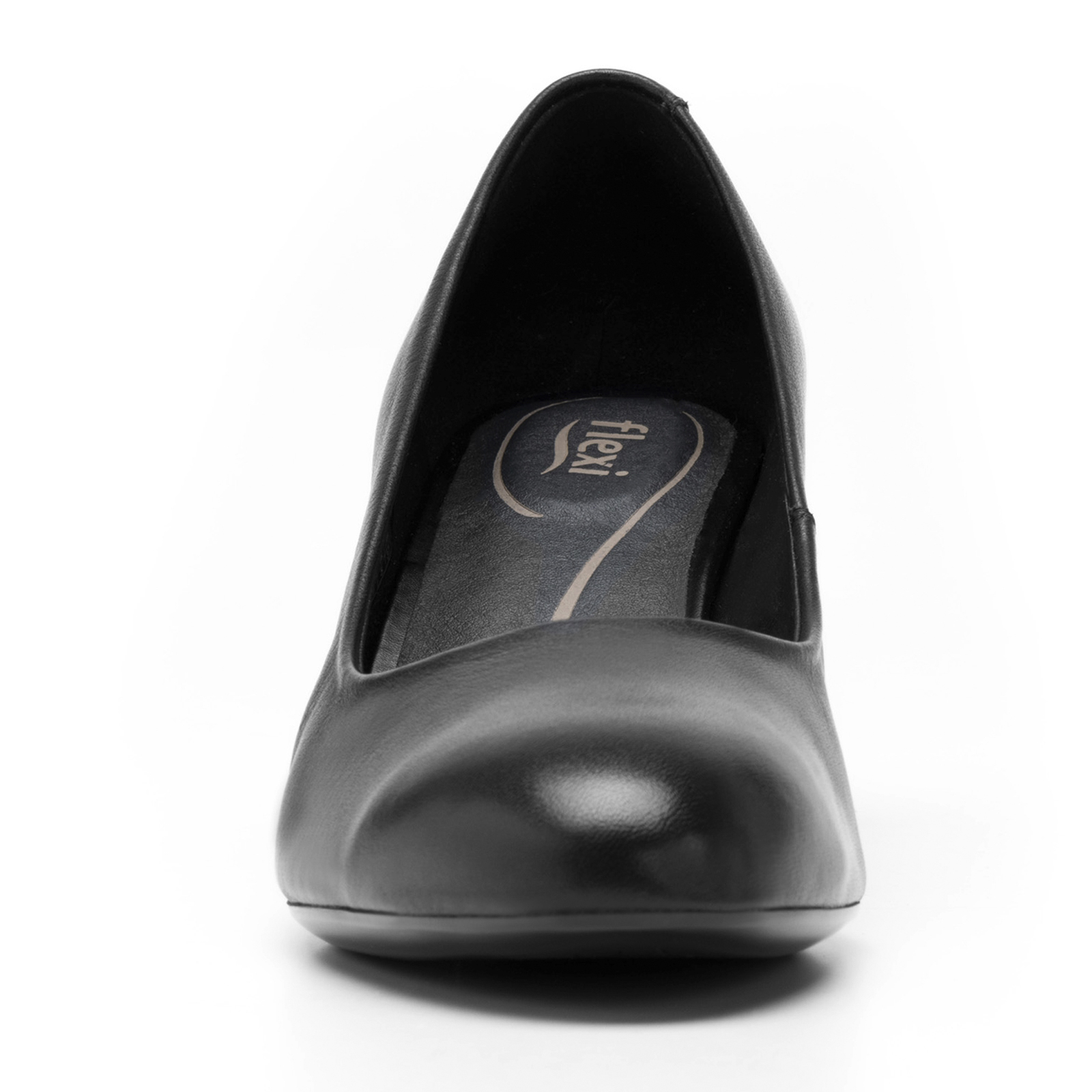 Zapato De Tacon Mujer Flexi Negro 124401 Moderno Livianos